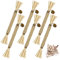 vsshe Katzenminze Sticks,6 Stück Matatabi Katzensticks Katzenminzen Spielzeug Matatabi Stick Katzen Sticks Katzenminze Zähne Reinigung Dental Katzenspielzeug für Katzen Zahnpflege Natürlich Sicher