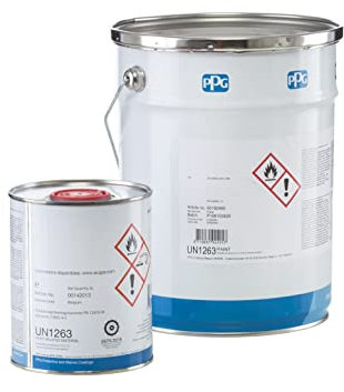 PPG Betonfarbe Metallschutzlack Metallfarbe Bodenfarbe RAL 9006 Sigmafast 205 SILBER