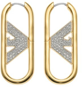 Emporio Armani Creolen-Ohrringe für Damen Metall goldfarben, EGS3048710