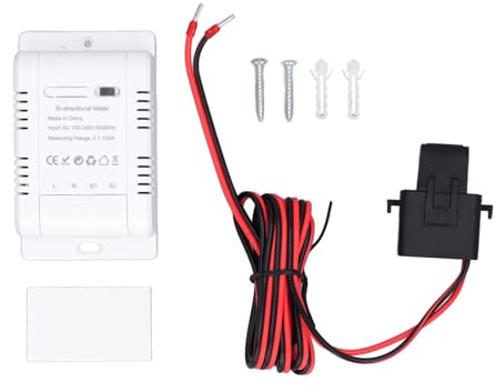 Solar PV Energy Monitor Smart Energy Meter Real Time Monitoring Bidirectional App Electricity Consumption Net Metering Monitor AC100‑240V