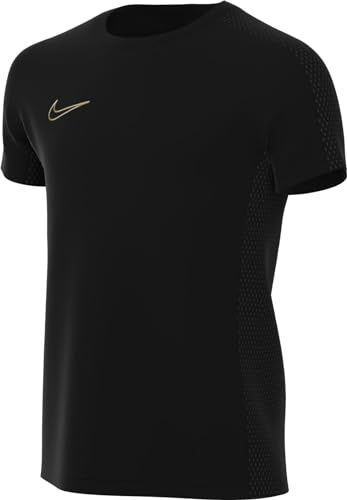 Nike Unisex Kinder K Nk Df Acd23 Top Ss Br, Black/Black/Metallic Gold, DX5482-016, L