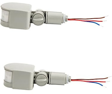 Uonlytech 2 Stücke Sensor Controller 12v Motion Licht Pir Sensor 180 Grad Abdeckung