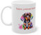 Mug personnalisable personnalisé Chien Teckel avec son prénom ou texte pour enfant et adulte animaux animal