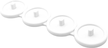 Oral Care Brand Electric Toothbrush Stand & Drip Tray (White, Quadruple)
