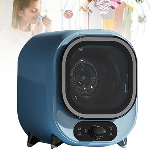 KUOYTT Petit sèche-Linge Portable, sèche-Linge à Condensation, sèche-Linge ventilé de 5 kg, Parfait pour Le comptoir ou l'appartement, la Maison, Le dortoir, Le Camping-Car, sèche-Linge c