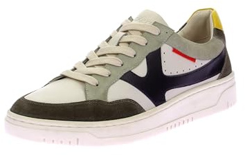 Kickers Herren Kick Ballyat Sneaker, Weiß/Marineblau, 42 EU