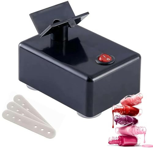 STWBHW Agitador de Pintura for Modelos de Bricolaje, Mini agitador de Pintura, máquina agitadora, Mezclador de pigmentos de Laca de uñas de 3200 RPM con Correa Fija y agitador