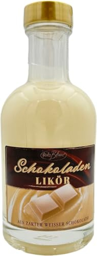 Heiko Blume Schokoladenlikör – Premium-Likör mit echter weißer Schokolade – 15% vol., 0,2 l (Weiße Schokolade)