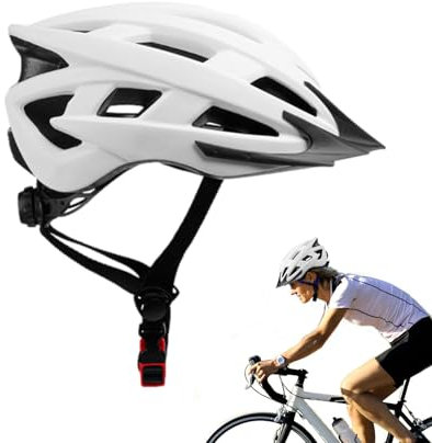 Casque De Vélo Réglable Léger - Casque De Vélo Homme Et Femme, Corps EP-s + Coque PC, Casque De VTT, Casques De Cyclisme, Casque De Sécurité pour Vélo De Montagne, Adulte J-eunesse Unisexe