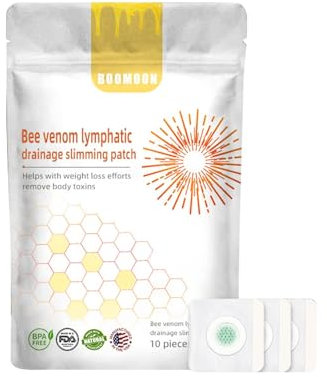 Abnehmen Schnell Fettverbrenner - Honig Natürliche Abnehmpflaster für Bauch Unterstützt Fettverbrennung mit Atmungsaktivem Design Body Shaping Patches, Navel Patches, Honey Acupoint Patches