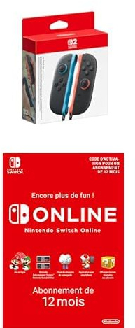 Nintendo Joy-Con 2 + 12 Mois Switch Online