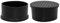 Flyshop, Stuhlbeinkappen, runde Bodenschutzkappen, geruchloses PVC 60 mm (6,0 cm), schwarz, 4er Pack