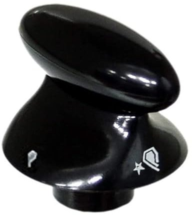 BSSTORE Manopola Nera Pulsante Accensione Cucina COMPATIBILE con Piano Cottura Country Pulsar