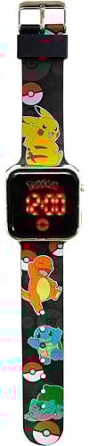 NINTENDO Kids Euroswan Orologio LED Pokemon con Calendario. POK4322