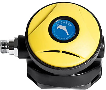 BRIUERG Scuba Diving 2nd Regulator Professional Underwater Scuba Octopus Tauchen Atemregler Ausrüstung Zubehör-Gelb