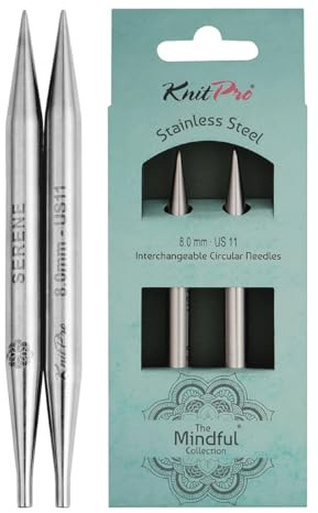 KnitPro Die Mindful Kollektion Austauschbare Nadelspitzen 5 (13cm) | 8mm