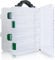 Realure Double Sided Lure Box with Handheld,4.5x17x20cm Small Fishing Lure Box,Sea Fishing Tackle Box,for Hard or Soft Lures,Diving Floating Sinking Skirted Topwater Lures,10 Grids (Transparent)