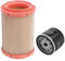 AHL Filtro Aria & Filtro Olio compatibile con DUCATI 1100 Diesel 2013/1100 Hypermotard/S 2008-2009/1100 Hypermotard Evo 2010-2012/1100 Hypermotard SP Evo 2010-2011