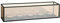 Atmosphera - Photophore 5 bougies Infini en verre 34x8,2cm noir