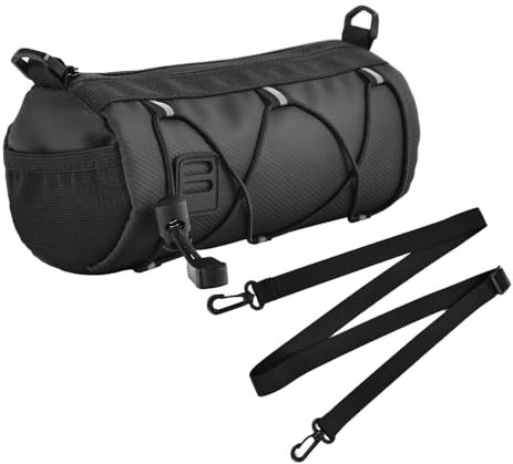 MiOYOOW Universelle Motorrad Tasche, Große Kapazität, Motorrad Lenkertasche, wasserdichte Motorrad Satteltasche mit Schultergurt für Viele Auto Modelle