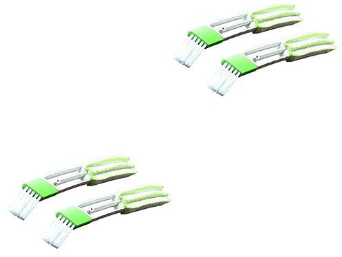 Didiseaon Lot de 2 Mini-brosses pour Climatiseur de Voiture Faciles à Laver Amovibles 2 Pièces