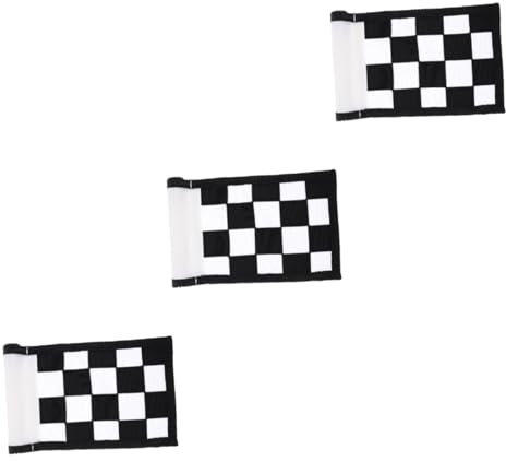 MILISTEN 3st Grüne Zielflagge Trainingsfahne Aus Nylon Zubehörteil Gartenfahnen Außenflagge Professionelle Flagge Übungsflagge Zeichen Im Freien Grüne Fahnen Setzen Trainingsmaterial Golf
