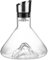 Peosaard Wine Decanter 1.5L Clear Wine Aerator with Iceberg Bottom Lead-free Wine Carafe Decanter Red Wine Decanter with Stainless-Steel Filtration Creative Wine Carafe, Wine Gifts Wine Aerator