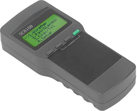 Srliya Tester per Cavo di Rete Prompt Audio Accurato Misurazione Tester del Filo Telefonico Portatile