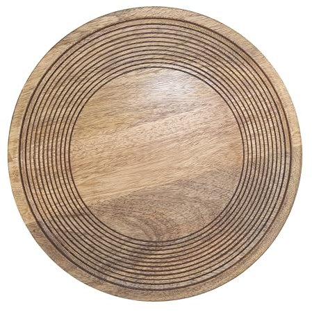 SARO LIFESTYLE Handgefertigte Platzteller aus Holz (4 Stück)