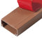 UZAMIRLEX Cable Cover, conduit Trunking, Kit,Cable Concealer For Wall,Protect Cables,Self-Adhesive,for Use In Offices,living Rooms,meeting Rooms(Brown,20 * 10mm)