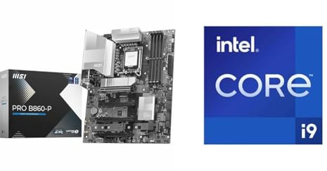 MSI PRO B860-P - Scheda madre ATX + Intel Core i9-14900KF Processore per sistemi desktop 14900KF 24 core
