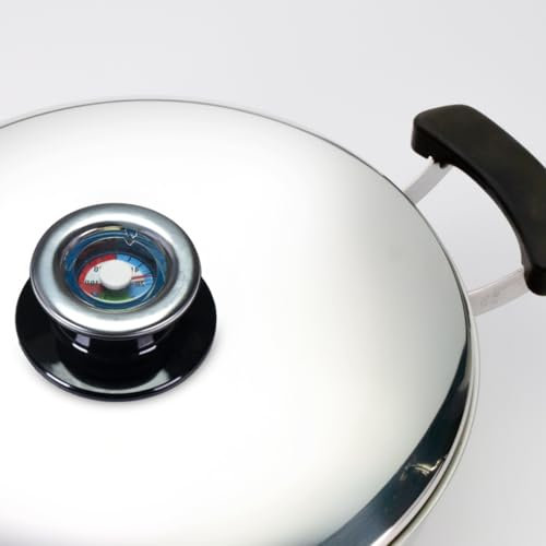 OPPAHA - Termómetro Thermo Control compatible solo con tapas IMCO o tapas con rosca de 4 mm - Recambio para ollas - Pomo universal con control de temperatura