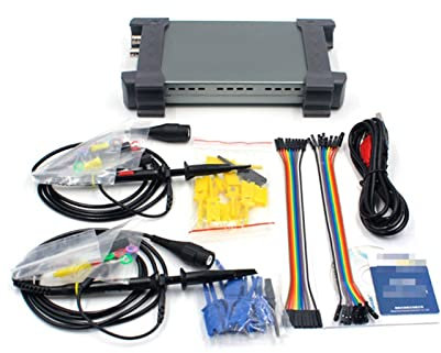 602. Anzunehmen Digitales Oszilloskop 20MHz 2 Kanäle Oszilloskopio Pc. Basierend USB 16. Kanäle Logic Analyzer Diagnosewerkzeug,Hardware Hohe Auflösung