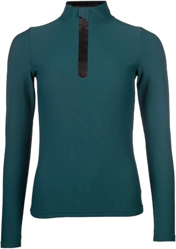 HKM Damen Livigno Ribbed T-Shirt (1er Pack)