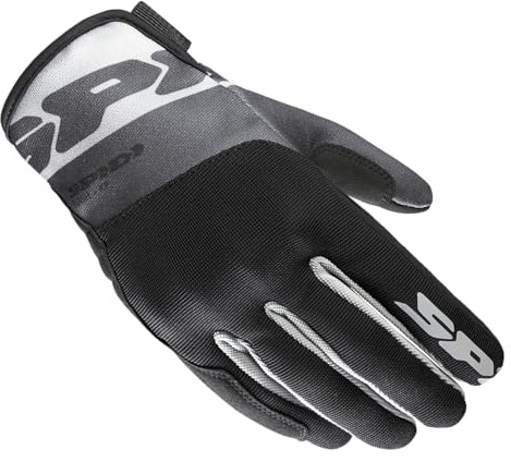 SPIDI Flash-KP Tex Motorrad Handschuhe, grau/schwarz, 3XL