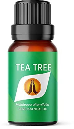 Tea Tree Essential Oil, 10ml | Essential Oils Fragrance for Diffuser for Home, Candle Making, Wax Melts, Cleaning, humidifier | Pure, Natural, Vegan, Made in UK