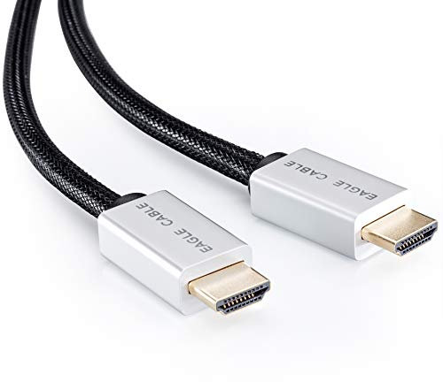 inakustik – 10012100 – Deluxe High Speed HDMI 2.0b Kabel mit Ethernet | überträgt Ultra HD Signale | 10,00m in Schwarz | 2160p - 4K@50/60Hz - ARC - HDR-Support - HD Audio