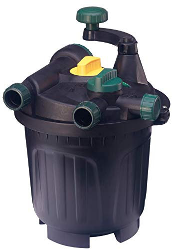 Blagdon Clean Pond Machine, Easy Clean Foam Free Pressure Filter, with UV Clarifier Light, Chi Media, Mechanical & Biological Filtration, Turn to Wash Clean Hands System, for Ponds up to 16,000 Litres