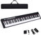 COSTWAY Pianoforte Digitale 88 Tasti, Tastiera Elettronica con Custodia Borsa, Pedale Sustain, Electric Pianola con USB, MIDI e Bluetooth, Adattamenti Dinamici, Ottimo per Principianti