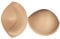 MNJ Trimmings- 3 Pairs Sew in Push up Bra Cup (Beige, B(80)- Medium)