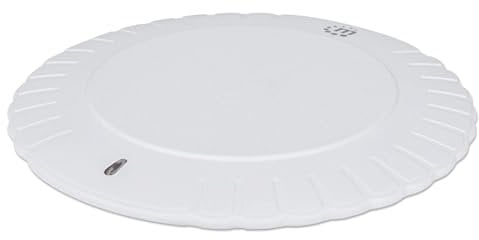 Manhattan Wireless Induction Charger 5W Qi™ Certified Wireless Charger, Safe Charge with 5W (5V/1A) Round Charging Pad, White