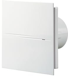 VENTS Kleinraumventilator Wandventilator Quiet Style 100 TH mit Nachlauf & Hygrostat