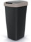 Mülleimer Müllbehälter Abfalleimer Biomülleimer mit Deckel Abfallsammler Mülltonne 53 x 29 x 26cm Papierkorb 25L Schwingeimer (Braun)