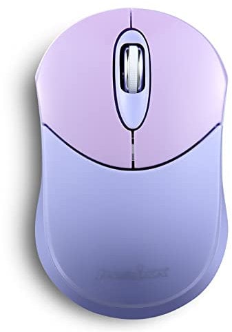 perixx PERIMICE-802PP Mouse Bluetooth Wireless Design Portatile Compatibile con Windows iOS, Android PC, Laptop, Tablet e Smartphone Viola