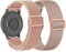 TUCOMO Bracelet en nylon extensible, compatible avec Garmin Vivoactive 4S/Venu 3S/Venu 2S/Vivomove 3S, 18 mm - Bracelet de rechange élastique pour Garmin Forerunner 255S/265S, homme et femme
