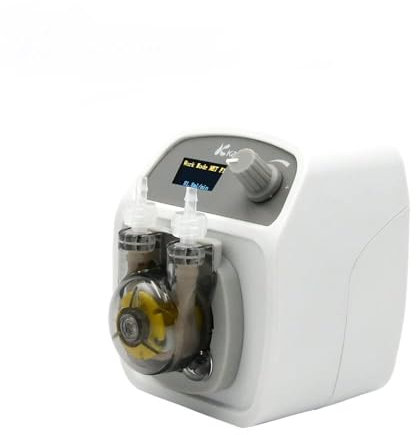 Kamoer KXP100 pompe doseuse d'aquarium programmable pompe à liquide péristaltique intelligente à faible débit 24 V petite réglable 100 ml/min contrôle WiFi écran LCD