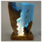 Zeetan Handmade LED Ocean Diver Lights, Resina Epossidica USB Comodino Lampada, Scrivania Art Ornamenti Regalo per L'Ufficio Camera da Letto Regalo di Pasqua,8 * 5in