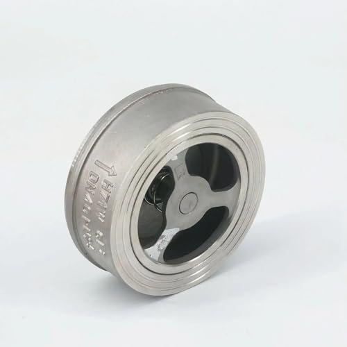DN40 1-1/2 Zoll 304 Edelstahl Wafer Rückschlagventil Rückschlagventil, Temperatur 196 °C bis 540 °C, 1 Stück