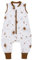 amo nenes Baby Schlafsack mit Füßen 0.5 Tog, Musselin Schlafsack, Kinder Sommerschlafsack für Jungen und Mädchen, Länge 64 cm, 3-12 Monate (Stern)