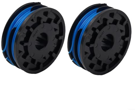 Strimmer Spool & Line,Trimmer Spool Line,Grass Strimmer Replacement Spool for Spear & Jackson GT450,GT600,N1F-GT-280/450-D,N1F-GT-300/600-D,S4528ET,S6030ET(2pcs)